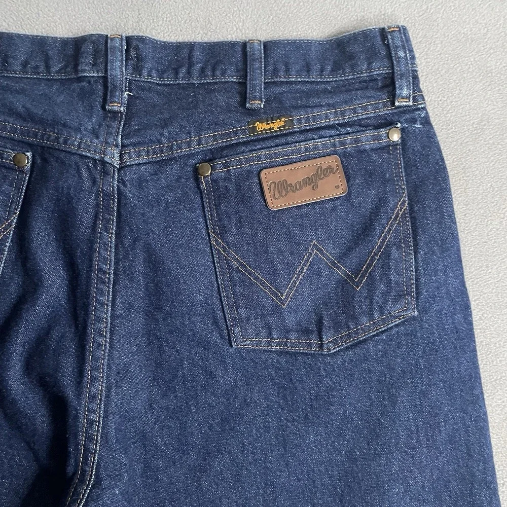 Wrangler 47MWZ Jeans Mens 38x32 Cowboy Cut Reg Fit Rodeo Jeans